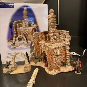 Vtg Dept 56 Tower Of David #59810 Holy Land Easter Story 3 Piece 2002 W/Box